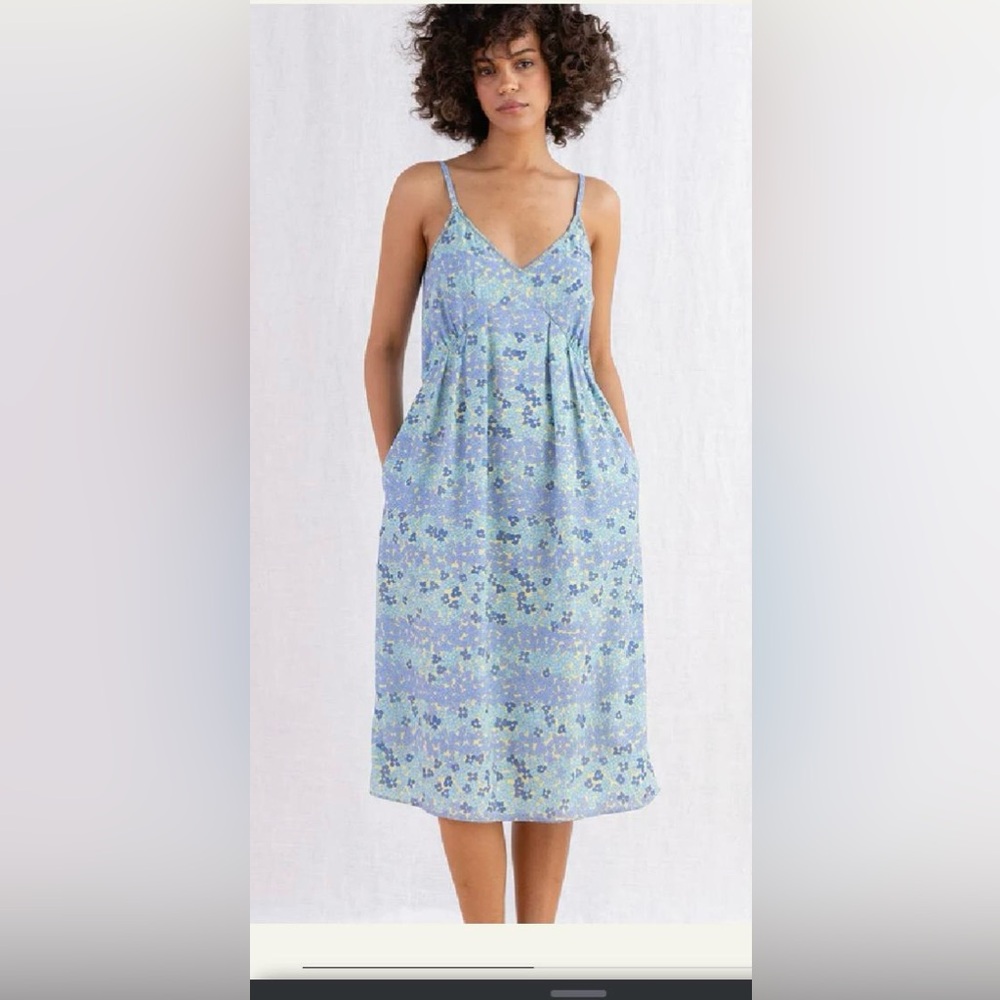 Ellie Mae Louisa women’s size 0 retro floral print dress with pockets